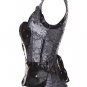 Steel Boned Corset with Shrug Jacket and Belt