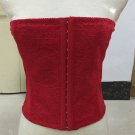 Red Floral Embroidered Lace Corset