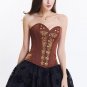 Gothic Vintage Steel Boned Embroidery Corset
