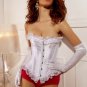Strawberry Sundae Burlesque Corset