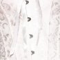 One Set- Ivory White Floral Bridal Corset Bustier with Tutu Skirt
