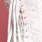 One Set- Ivory White Floral Bridal Corset Bustier with Tutu Skirt
