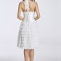Elegant Asymmetric Pleated Dress