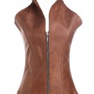Brown Steampunk Overbust Corset