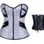 Zipper Front Bustier Corset