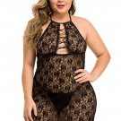 Plus Size Fiercely Floral Babydoll Set