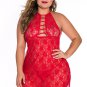 Plus Size Fiercely Floral Babydoll Set