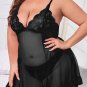 Plus SIze Milla Babydoll Set