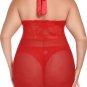 Plus Size Dangerous Flirt Babydoll Set