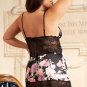 Plus Size Full Bloom Lace Babydoll