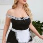 Plus Size Maid To Tease Lingerie Costume