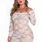 Plus Size Seductive Lace Chemise