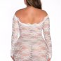 Plus Size Seductive Lace Chemise