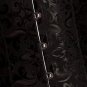 Plus Size Brocade Floral Underbust Corset
