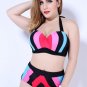 Colorful High Waist Swimwear