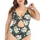 Plus Size Cut-Out Bikini Set