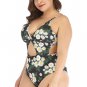 Plus Size Cut-Out Bikini Set