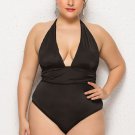 Plus Size Sunbathed Beauty One Piece Swimsuit