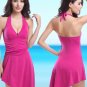 Sexy Deep V Neck High-Low Beach Dress