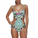 One-piece Sexy Printing Backless Swimsuit