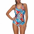 Sexy Floral Printed One-piece Swimwear
