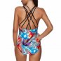 Sexy Floral Printed One-piece Swimwear