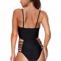 Sexy Black One-piece Swimwear