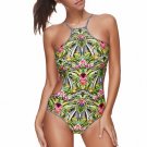 One Piece Floral Printing Swimsuit