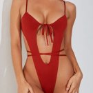 Laced One Piece Swimsuit