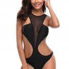 Mesh Cut-Out One Piece Swimsuit