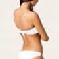 Sexy Gold Ring Bandeau Top And Bottom Bikini Set