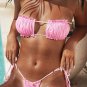 Ruffled String Bikini Set