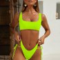 Sexy Strappy Two Piece Swimsuit