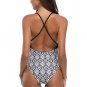 Multi-strapped Geometric Bikini Set