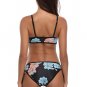 Strappy Floral Bikini Set