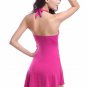 Deep V Asymmetric Swimwear Dress
