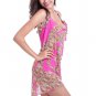 Rose Leopard Swimwear Dress