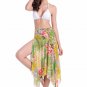 Floral Printed Asymmetric Swimwear Dress