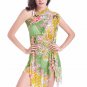 Floral Printed Asymmetric Swimwear Dress