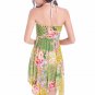 Floral Printed Asymmetric Swimwear Dress