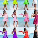 Strapless Ribbon Wrapped Cover-Up