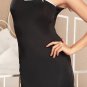 Zipper Shoulder Mini Dress