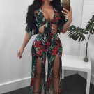Sexy Slit Front Two Piece Suits