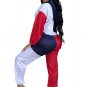 Women's 2 Piece Long Sleeve Contrast Color Bodycon Long Pants Set