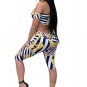 Sexy 2 Piece Tube Top and Hot Shorts Set