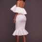 Sexy Ruffle Bodycon Dress