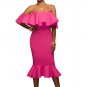 Sexy Ruffle Bodycon Dress