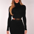 Sexy High Neck Bodycon Dress