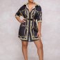 Women's Half Sleeve Printing Shirt Dress
