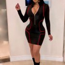 Women's V-neck Sexy Bodycon Dress